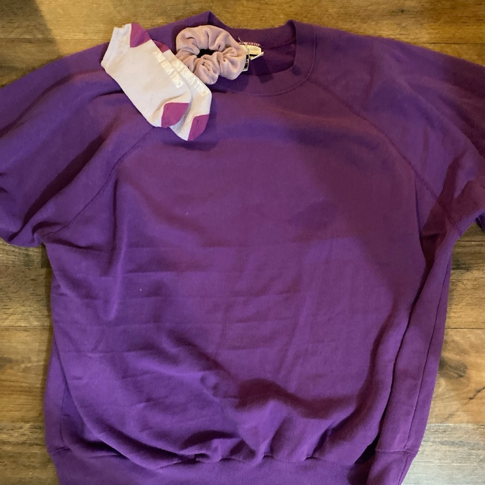 Purple Sweatshirt